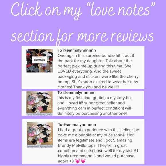 BRANDY MELVILLE MYSTERY BUNDLES - Picture 7 of 8